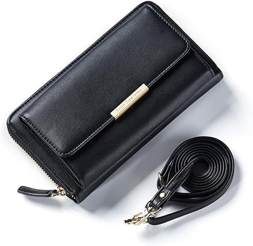 Amazon レディース 長財布 大容量 ショルダー財布 小銭入れ ラウンドファスナー 高級ウォレット 本革 柔らかい 便利 耐久性 おしゃれ 人気 財布