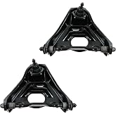 TRQ Front Upper Control Arm with Ball Joint Set 2 Piece | For 1977-1996 Chevrolet Caprice, 1985-1989 Astro &amp; 1977-1996 Buick, Cadillac, Oldsmobile &amp; Pontiac Full-Size Pair