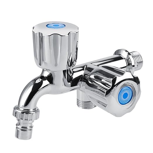 Fdit Wasser Wasserhahn Wasserhahn mit Stand Mixer-Kühler, Doppel