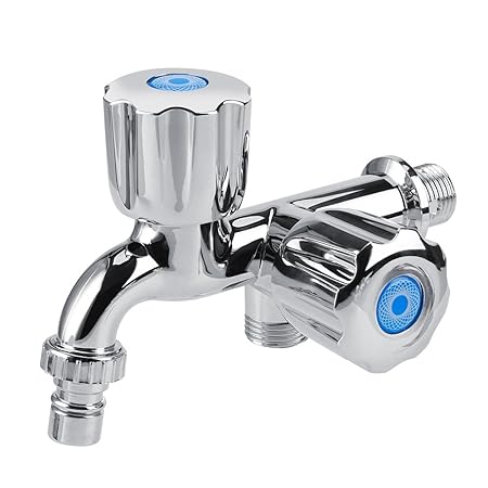 Fdit Wasser Wasserhahn Wasserhahn mit Stand Mixer-Kühler, Doppel