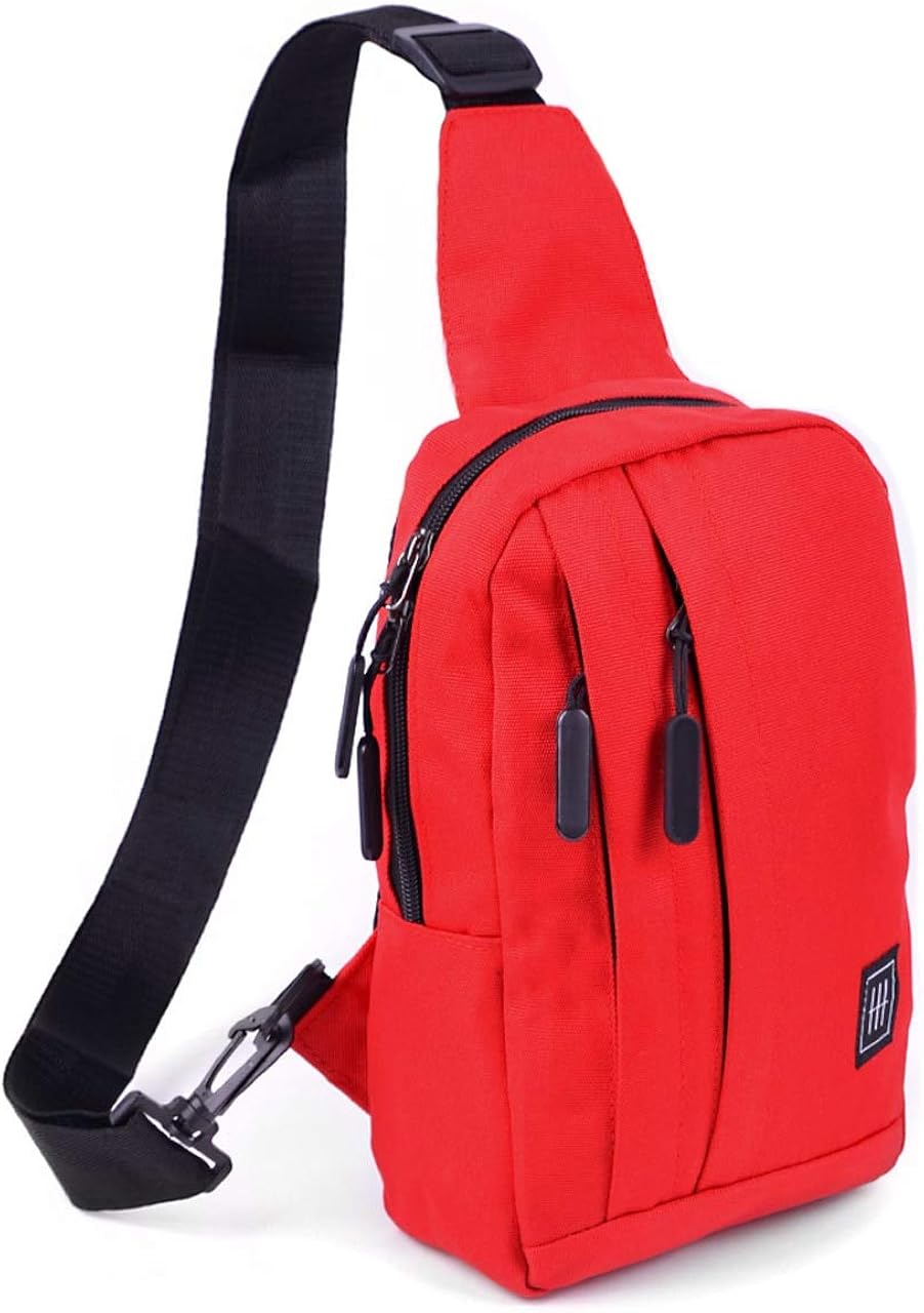 Westend Crossbody Sling Bag Rucksack mit verstellbarem Gurt Unisex