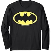 DC Comics Batman Basic Logo Long Sleeve T-Shirt