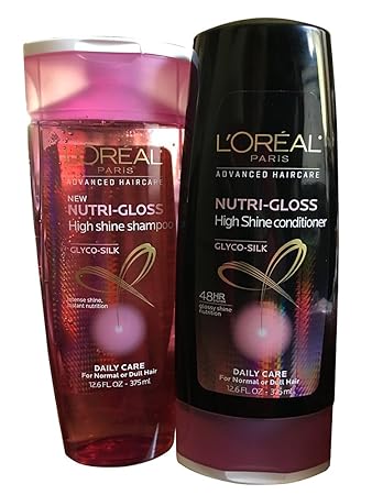 Buy L Oreal Advanced Haircare Nutri Gloss High Shine Shampoo 12 6