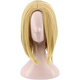 SpeedBeauty Women's Fashion Short Straight Blonde Cosplay Wig
