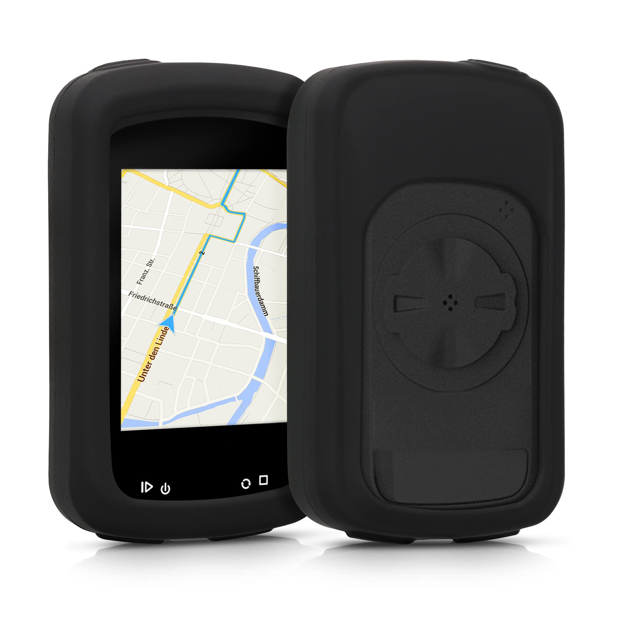 kwmobile Case Compatible with Magene C406 - Case Soft Silicone Bike GPS Protective Cover