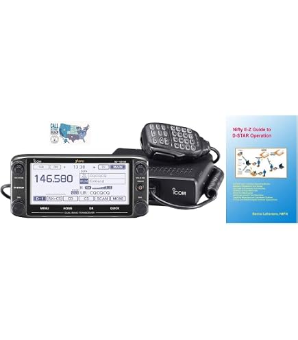 Amazon.com: Bundle - 4 Items - Includes Icom ID-5100A Deluxe VHF