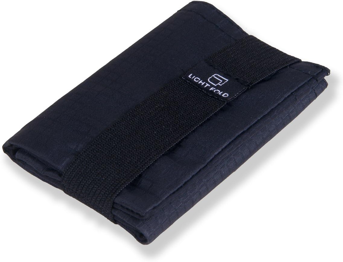 Ultra Slim Men's Nylon Trifold Wallet RFID Blocking - Hold up to 12 Credit Cards