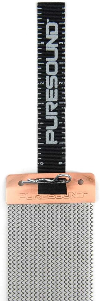 PureSound Custom Pro Steel Snare Wire - Snare Drum Wires - Drum Wire - Speed Release Straps, 24 Strands, 14 Inch