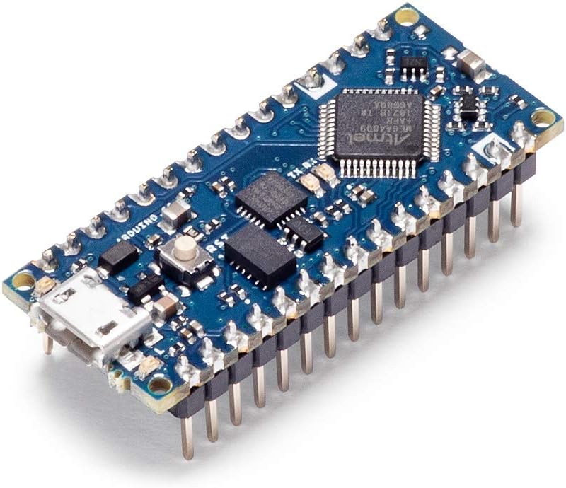 Arduino Nano Every with Headers ABX00033 Compact ATmega4809 Micro USB 20 I/O