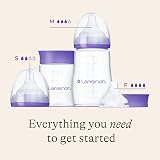 Lansinoh Baby Bottle Starter Set Anti Colic Teat 2 Bottles 160/240ml view 2