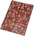 Gift wrap flat wrapping paper, Christmas designs, assorted holiday designs, pack of 48 sheets, 20