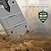 Zizo Bolt Series compatilbe with LG V20 Case Military Grade Drop Tested with Tempered Glass Screen Protector, Holster, Kickstand Gray Black