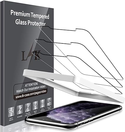Amazon Com Lk 3 Pack Screen Protector For Iphone Xs Max