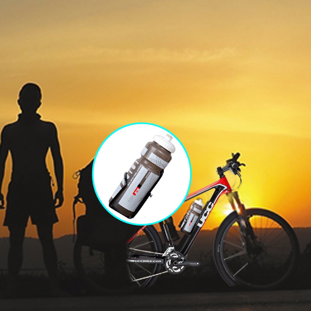 Water Bottle Cage - LYPUN Bicycle Water Bottle Holder For Road Mountain Bike With Lightweight Aluminum (2 Pack)