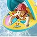 GOGOGOFUN Baby Swimming Rings Inflatable Baby Pool Float with Sunshade Seat with Horn,Big Size