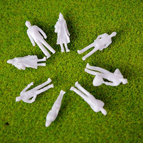 Teraysun 1:100 Scale Model Figure Upainted Miniature Scale Model People 100pcs