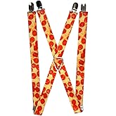 Buckle-Down Buckle-Down Suspender - Pizza Accessory, Pizza, One Size