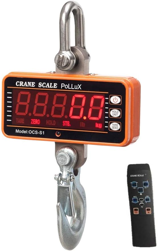 Industrial Heavy Duty Hanging Scale 1000KG/ 2000LBS, High Precision