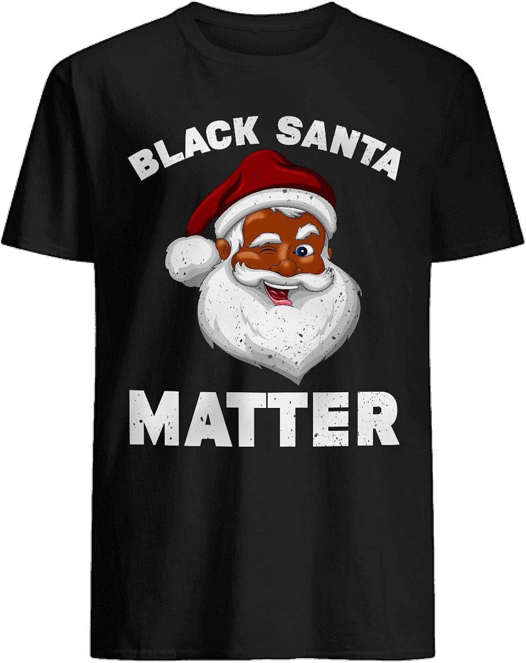 Black Santa Matter Funny Christmas Santa Proud