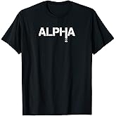 Mens ALPHA - Gym Fitness Workout Weightlifting G256 T-Shirt