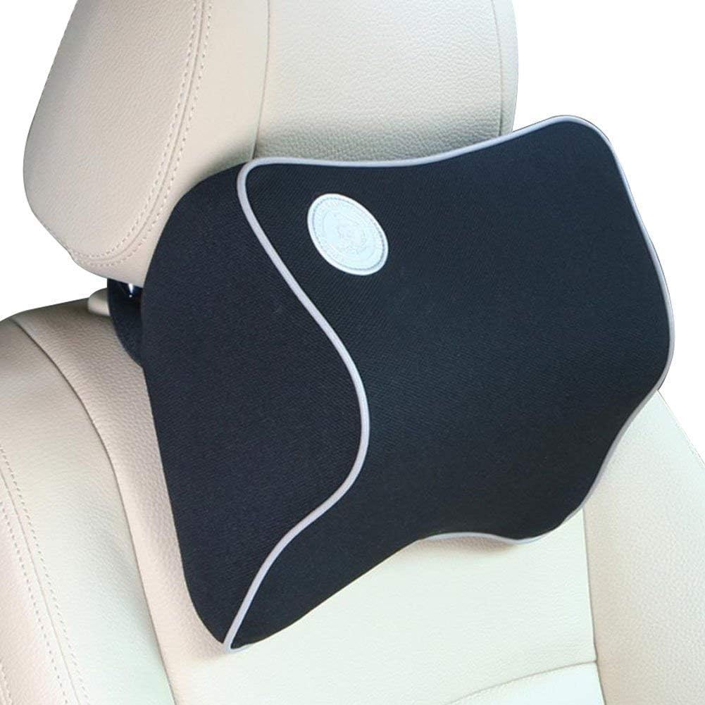 ZSJZHB Car Neck Pillow, Headrest Cushion, Memory Foam and