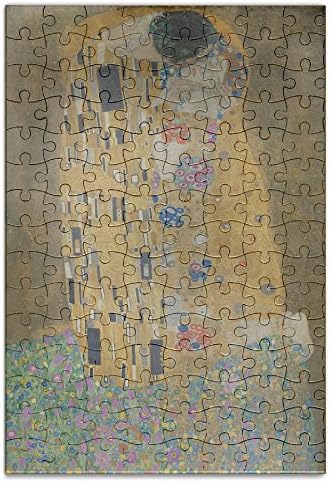 Jigsaw Puzzle The Kiss Picture Print -120 Piece Jigsaw Puzzle A4 Size