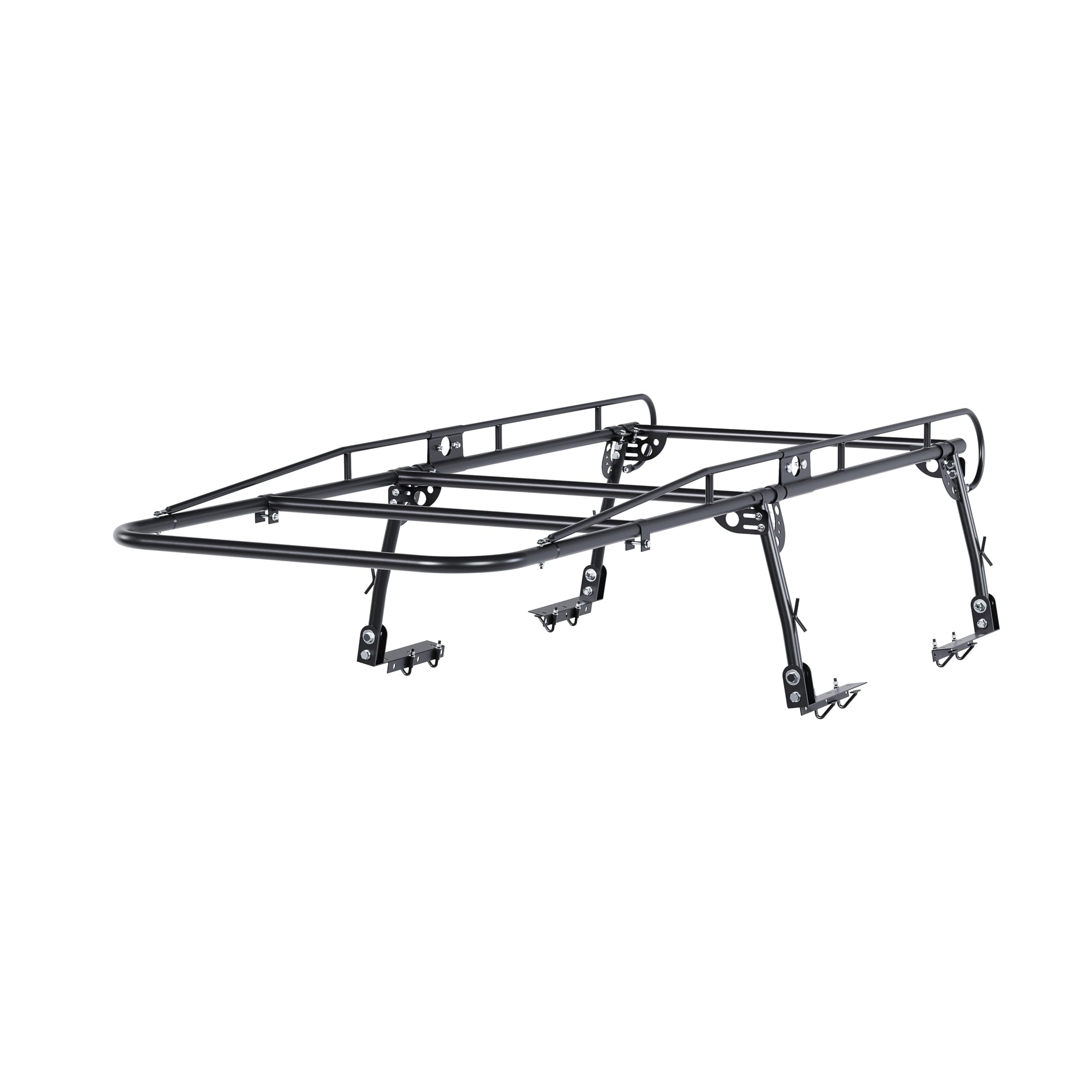 Photo 1 of ** MISSING HARDWARE/INSTRUCTIONS** MISSING BOX ONE OF TWO**ALMULOO Adjustabl Truck Ladder Rack 60" W x 138" L x 34" H Universal Truck Pickup Bed Contractor Rack Heavy Duty Steel Lumber Utility Kayak Rack 1000lbs