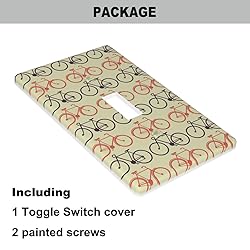 Pznen Bicycle Single Toggle Switch Covers