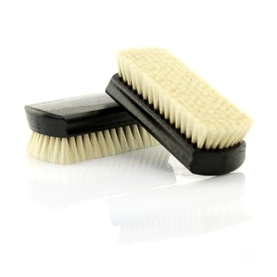 TelMo® Ziegenhaarbürste exclusiv - 150x55x19mm schwarz gebeizt