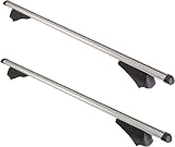 Summit SUM-004 Railing Roof Bars for Flush Rails Aluminium 1.2m Silver view 1