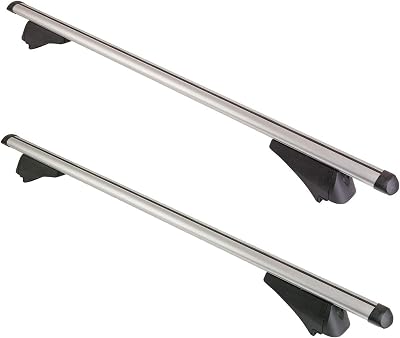 Summit SUM-004 Railing Roof Bars for Flush Rails Aluminium 1.2m Silver