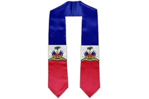 BMHHTM Graduation Sash with Country Flag for Graduation Gift 72 Inches Long