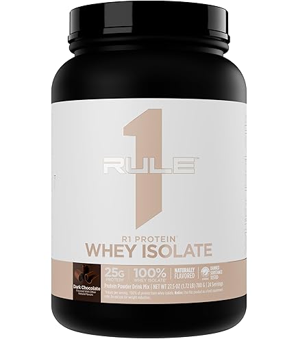 Amazon.com: Rule 1 Proteins R1 Protein Whey Isolate - with 25g