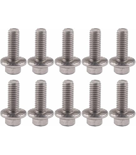 Colorful Bike Bolts Karlak Motorcycle Fairing Bolts Kit - Billet