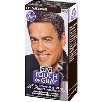 Amazon Com Just For Men Touch Of Gray Hair Treatment T 45 Dark