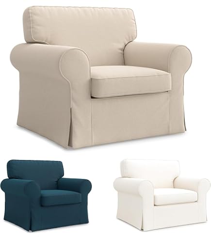 Amazon.com: FMCTL Ektorp Chair Cover Replacement for IKEA Ektorp