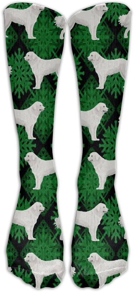Great Pyrenees Dogs Unisex Comfort Over The Calf Tube Socks