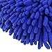 Bingcute 2 Packs Microfiber Car Wash Mitt with Wheels Brush for Car ，Home Dusting Microfiber Gloves