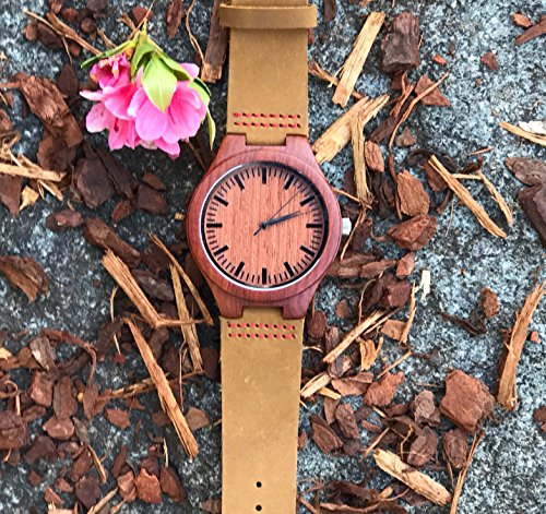 personalised wooden watch