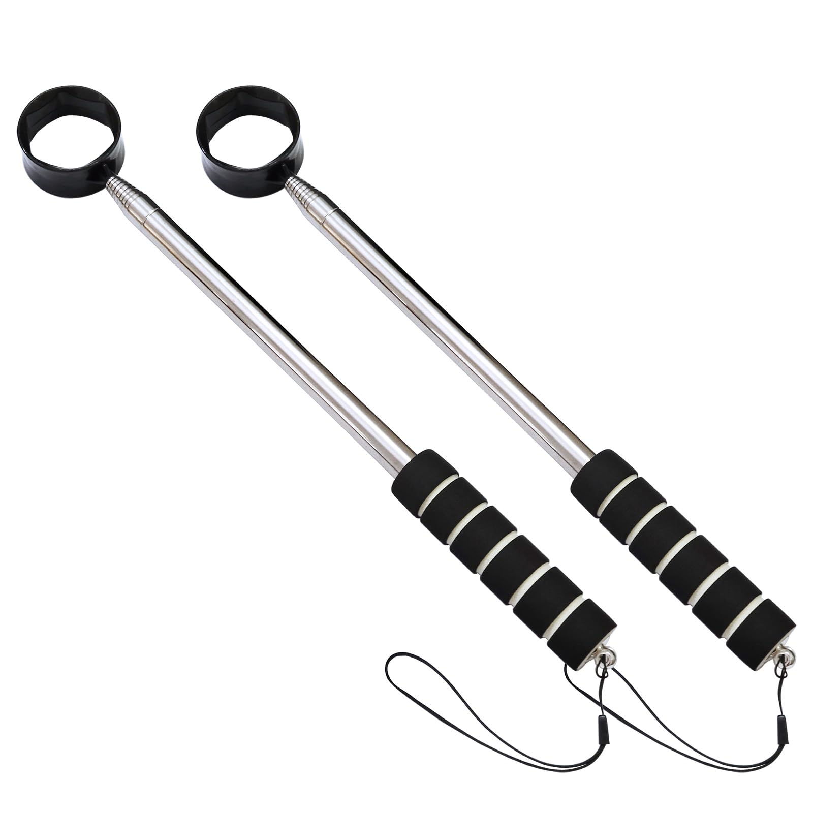 Young Wolf 280cm Aluminum Alloy Golf Ball Retriever Telescopic for Water Golf Ball Picker Grabber Golf Accessories (2)