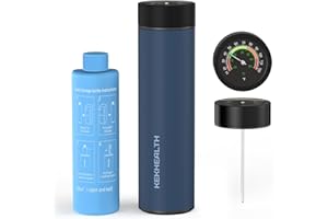 KEKHEALTH TSA Approved Insulin Cooler Travel Case, 60H Diabetes Medication Cooler with Large Dial Mechanical Thermometer & Biogel Ice Pack, Compact Diabetic Travel Case for Medicine Storage