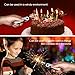 MARNUR Electric USB Arc Lighter Rechargeable Fodable Candle Lighters No Spark & Smell with Safety Lock and Auto Shut-Off for Kitchen Camping and Barbecue