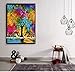 Handicraft-Palace Indian Handmade Wall Hanging Bohemian Poster Elephant Tree of Life Ethnic Throw Wall Decor Cotton Poster
