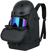 StorForge Ski Boot Bag Backpack, Waterproof Ski Boot Travel Backpack for Helmet,Snowboard,Skis,clothes,Goggles, Gloves and other Accessories