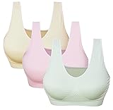 Cabales KINYAOYAO Women's 3-Pack Seamless Wireless