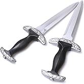 Hoappa PU Foam Dagger Prop, Non-Functional Costume Sword with Reinforced Core for Adult Cosplay