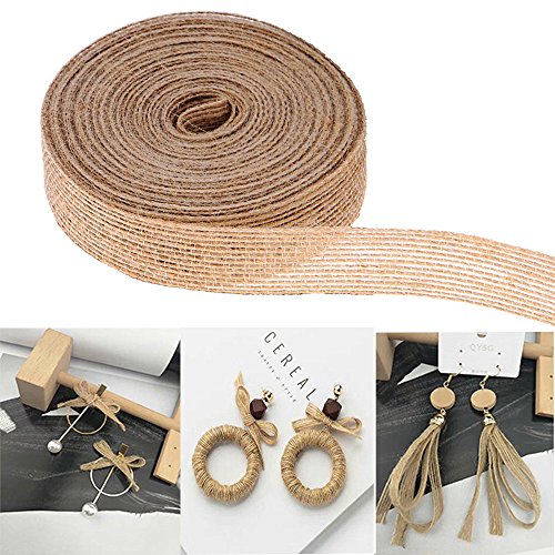 2 Natural+Burlap+Beautiful+Wedding+Decoration
