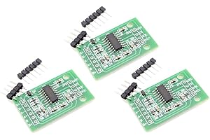 HiLetgo 3pcs HX711 Weighing Sensor Dual-Channel 24 Bit Precision A/D Module Pressure Sensor