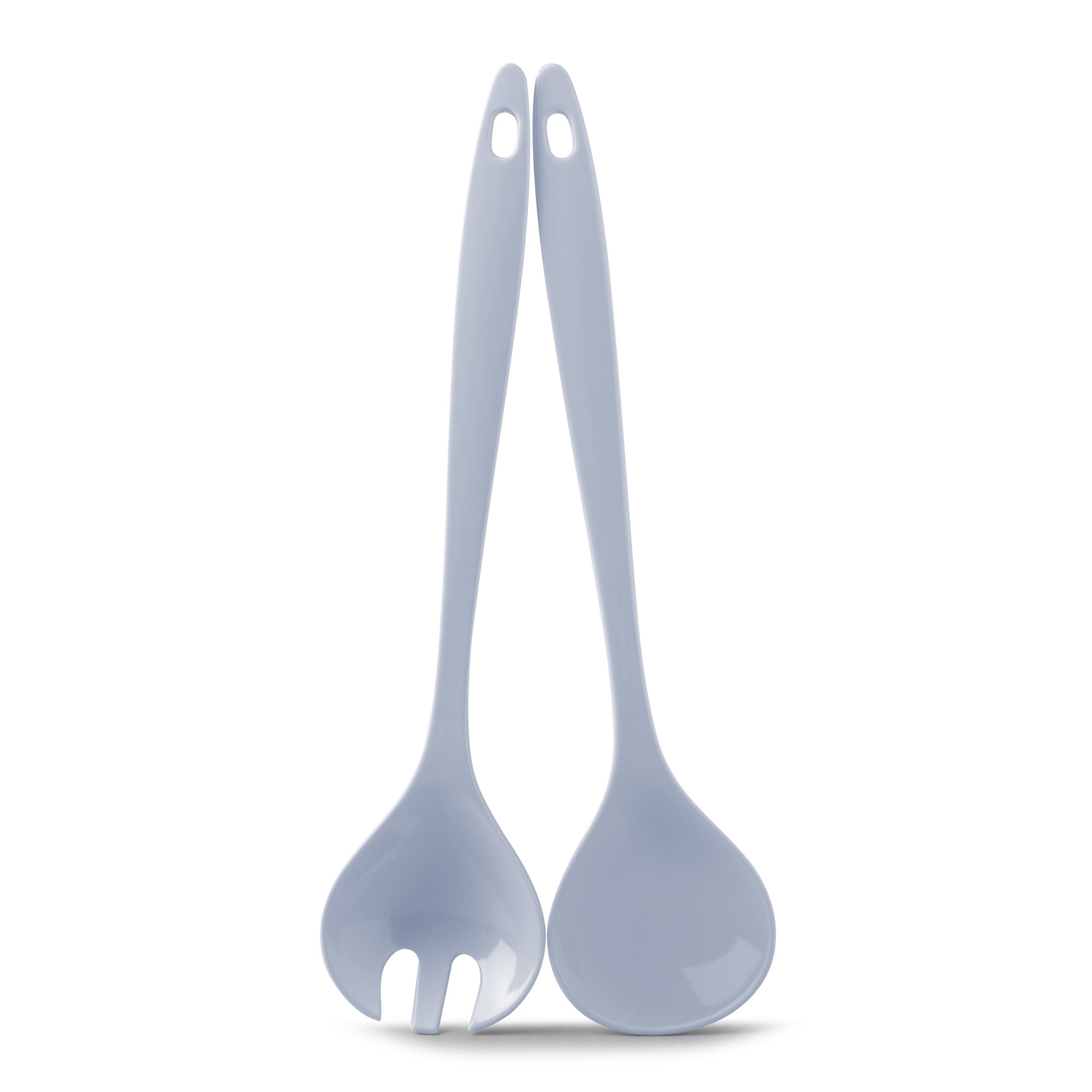 Zeal G205B Salad Servers, Duck Egg Blue