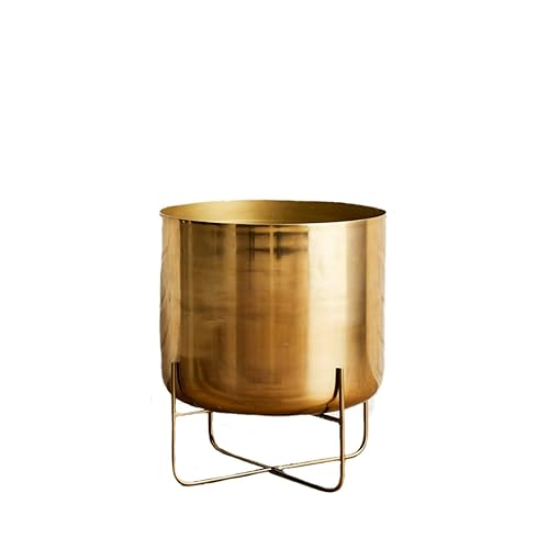 Serene Spaces Living Tall Gold Planter with Detachable Metal Stand, Decorat Serene Spaces 9.5\u0027\u0027 Oil Lamp - Designer Review \u0026 Photos